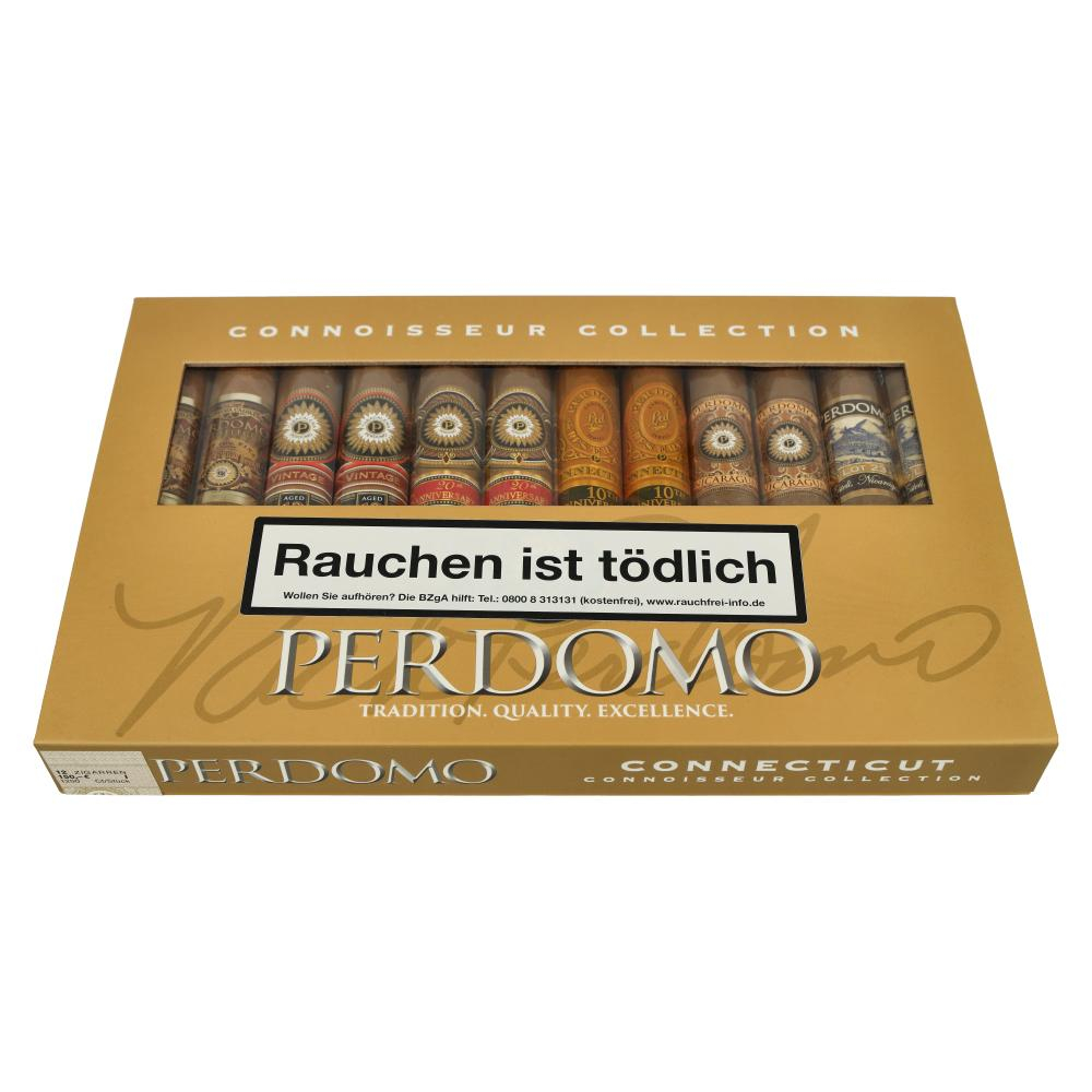 Perdomo Connoisseur Sampler Connecticut Zigarren 12Stk. Perdomo Connoisseur Sampler Connecticut Zigarren 12Stk.