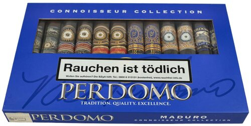 Perdomo Connoisseur Sampler Maduro Zigarren 12Stk. Perdomo Connoisseur Sampler Maduro Zigarren 12Stk.