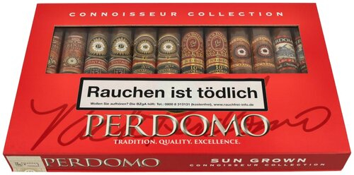 Perdomo Connoisseur Sampler Sun Grown Zigarren 12Stk. Perdomo Connoisseur Sampler Sun Grown Zigarren 12Stk.