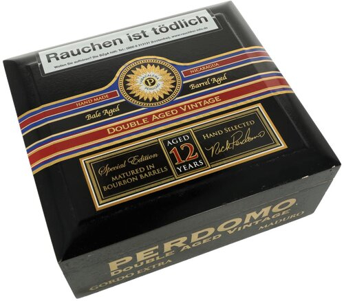 Perdomo Double Aged 12 Year Vintage Gordo Extra Maduro Zigarren 24Stk. Perdomo Double Aged 12 Year Vintage Gordo Extra Maduro Zigarren 24Stk.