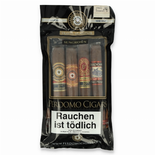 Perdomo Zigarren Sun Grown Toro Humibag 4er Perdomo Zigarren Sun Grown Toro Humibag 4er