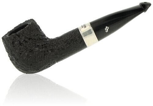 Peterson 160th Anniversary Pfeife Sandblast Pat. Billiard - 9mm Filter