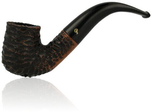 Peterson Pfeife Aran Rustic 338 Braun