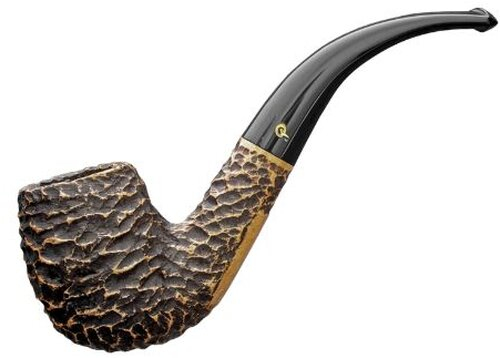 Peterson Pfeife Aran Rustic 69 Braun