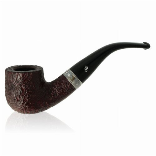 Peterson Pfeife Christmas 2023  SB-01 Rot-Braun Sandblast