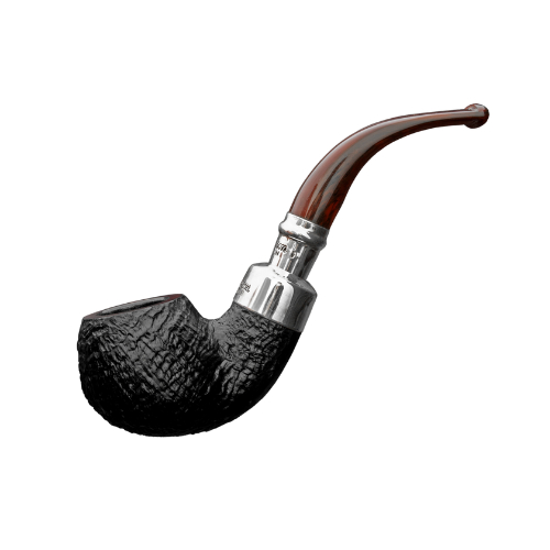 Peterson Pfeife Newgrange Spigot 03 Sandgestrahlt Schwarz/Braun Peterson Pfeife Newgrange Spigot 03 Sandgestrahlt Schwarz/Braun