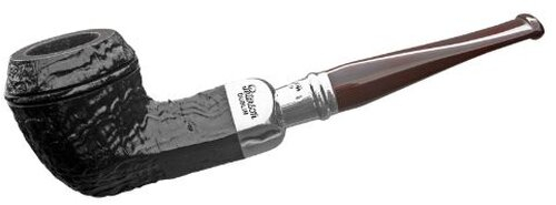 Peterson Pfeife Newgrange Spigot 150 Sandgestrahlt Schwarz/Braun