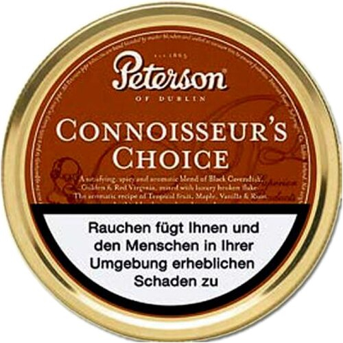 Peterson Pfeifentabak Connoisseurs Choice 50g Dose Peterson Pfeifentabak Connoisseurs Choice 50g Dose