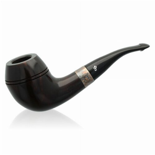 Peterson Sherlock Holmes Deerstalker Brown Pfeife