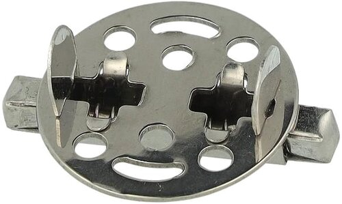 Pfeifendeckel mit Feder 25mm 1 Stk. Pfeifendeckel mit Feder 25mm 1 Stk.