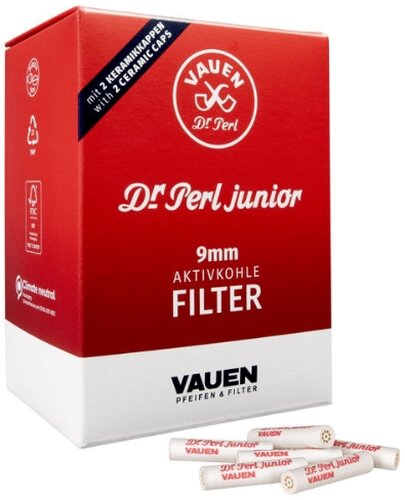 Pfeifenfilter Dr Perl junior 9 mm Aktivkohlefilter 180 Stück Pfeifenfilter Dr Perl junior 9 mm Aktivkohlefilter 180 Stück