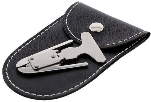 Pfeifenreamer Chrom mit Etui 