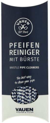 Pfeifenreiniger Vauen Bürste blau/weiß Pfeifenreiniger Vauen Bürste blau/weiß