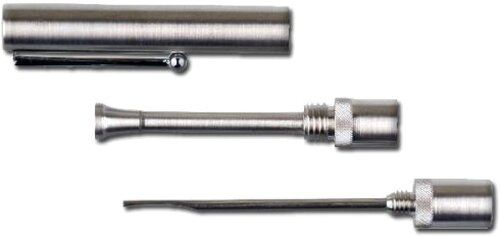 Pfeifenbesteck Pfeifenstopfer Passatore mit Clip 3-teilig Pfeifenbesteck Pfeifenstopfer Passatore mit Clip 3-teilig