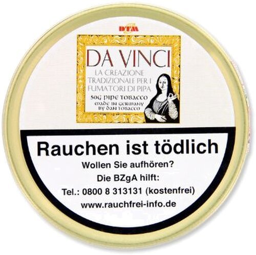 Pfeifentabak Da Vinci In Fumo E Verita 100g Dose