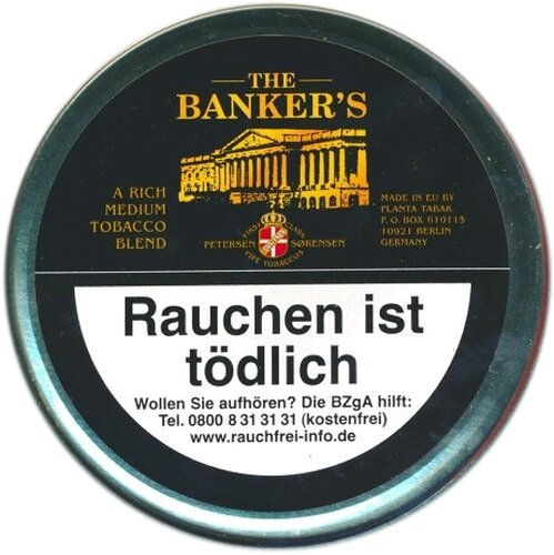 Pfeifentabak Petersen und Sörensen The Bankers Tobacco 50g Pfeifentabak Petersen und Sörensen The Bankers Tobacco 50g