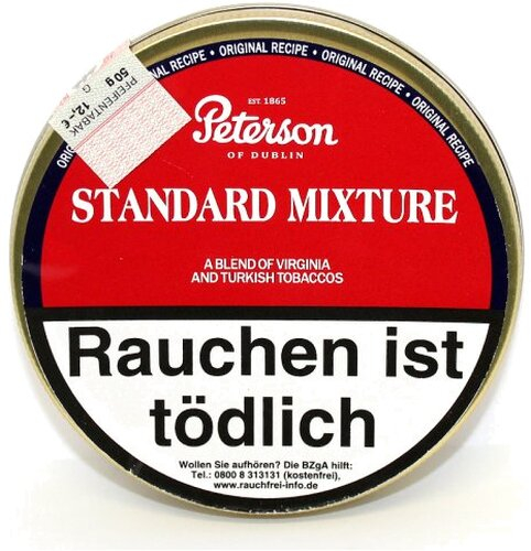 Peterson Standard Mixture Pfeifentabak 50g Peterson Standard Mixture Pfeifentabak 50g