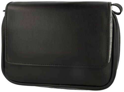 Pfeifentasche für 4 Pfeifen Kunstleder Schwarz mit Innentasche Pfeifentasche für 4 Pfeifen Kunstleder Schwarz mit Innentasche