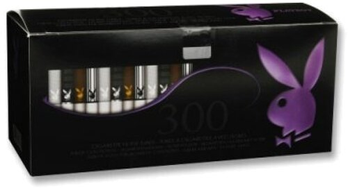 Playboy Bunny Zigarettenhülsen 300 Stück (Artikel wird nicht mehr hergestellt) Playboy Bunny Zigarettenhülsen 300 Stück (Artikel wird nicht mehr hergestellt)