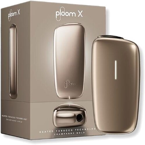 Ploom X Advanced Tabakerhitzer Champagne Gold Ploom X Advanced Tabakerhitzer Champagne Gold