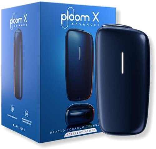 Ploom X Advanced Tabakerhitzer Navy Blue Ploom X Advanced Tabakerhitzer Navy Blue