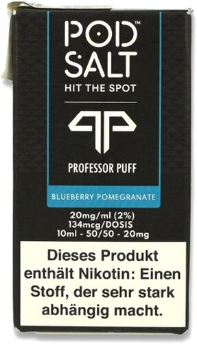 POD Salt Blueberry Pomegranate Nikotinsalz Liquid 10ml 20mg POD Salt Blueberry Pomegranate Nikotinsalz Liquid 10ml 20mg