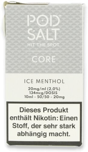 POD Salt Core Ice Menthol Nikotinsalz Liquid 10ml 20mg