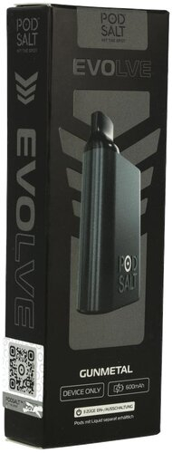 Pod Salt Evolve Box Akkuträger Gunmetal Pod Salt Evolve Box Akkuträger Gunmetal