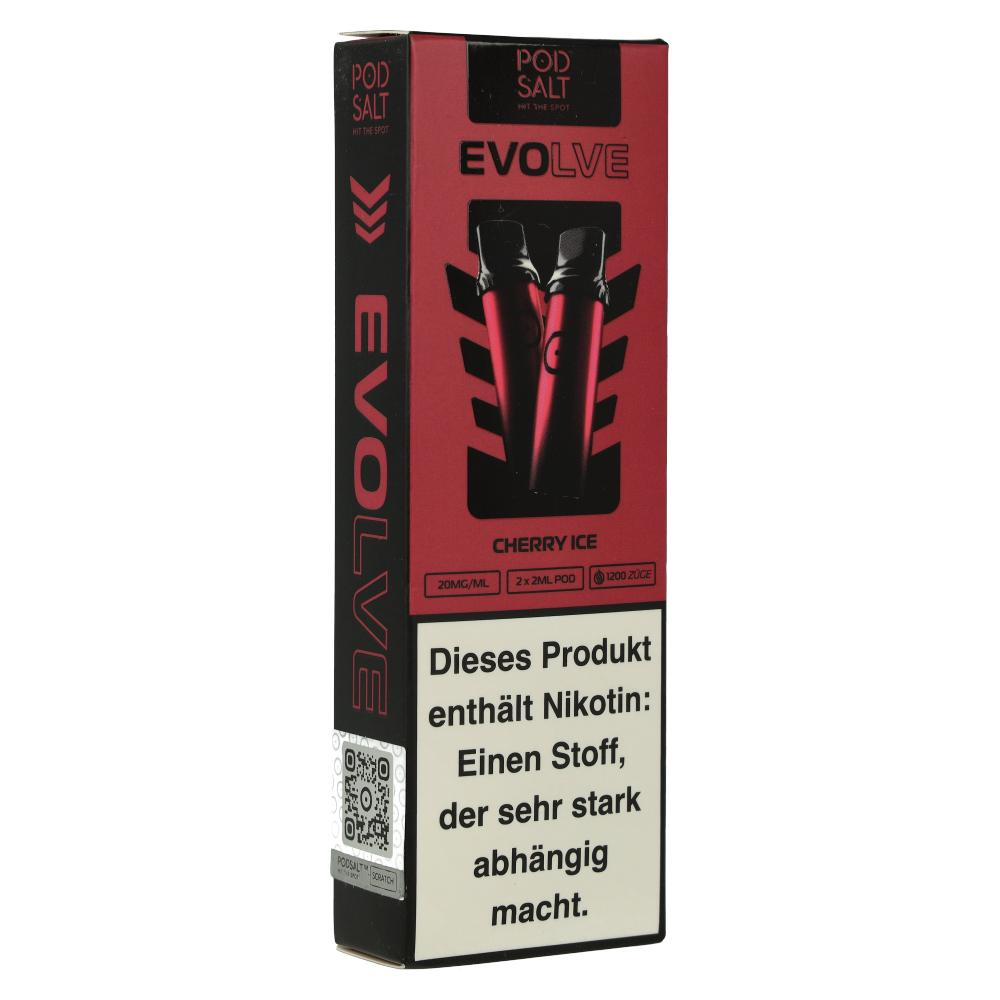 Pod Salt Evolve Cherry Ice Prefilled Einweg Pod 2x2ml 20mg Pod Salt Evolve Cherry Ice Prefilled Einweg Pod 2x2ml 20mg