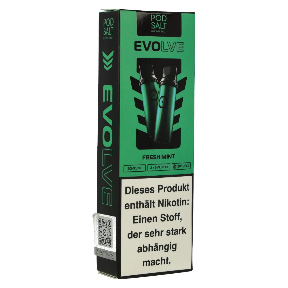 Pod Salt Evolve Fresh Mint Prefilled Einweg Pod 2x2ml 20mg Pod Salt Evolve Fresh Mint Prefilled Einweg Pod 2x2ml 20mg