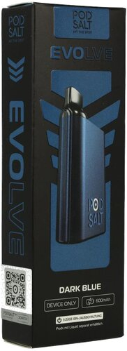 Pod Salt Evolve Box Akkuträger Dark Blue Pod Salt Evolve Box Akkuträger Dark Blue