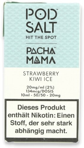 POD Salt Strawberry Kiwi Ice Nikotinsalz Liquid 10ml 20mg POD Salt Strawberry Kiwi Ice Nikotinsalz Liquid 10ml 20mg