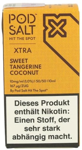 POD SALT X Coco Sun Nikotinsalz Liquid 10mg POD SALT X Coco Sun Nikotinsalz Liquid 10mg