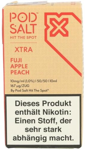 POD SALT X Fuji Blend Nikotinsalz Liquid 10mg POD SALT X Fuji Blend Nikotinsalz Liquid 10mg