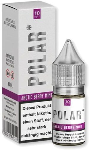 Polar Nikotinsalz Liquid Arctic Berry Mint 10ml 10mg