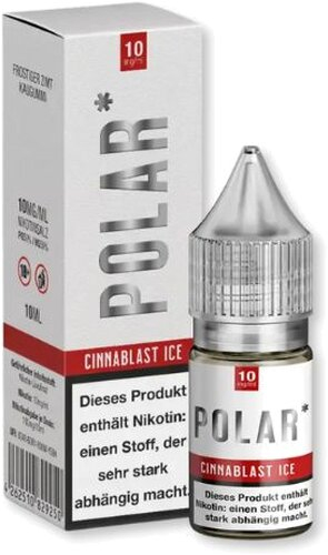 Polar Nikotinsalz Liquid Cinnablast Ice 10ml 10mg