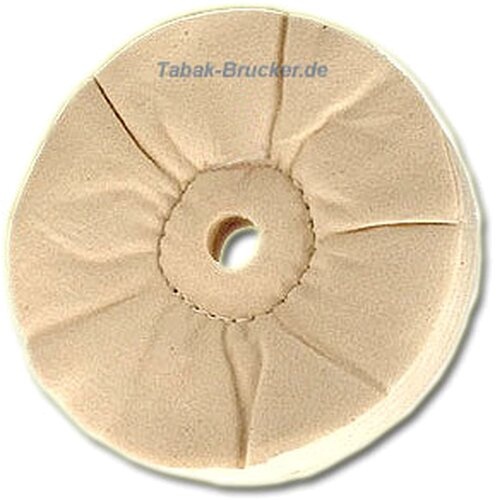 Polierscheiben für Pfeifen - Flanell (3,2cm Spindel) Polierscheiben für Pfeifen - Flanell (3,2cm Spindel)