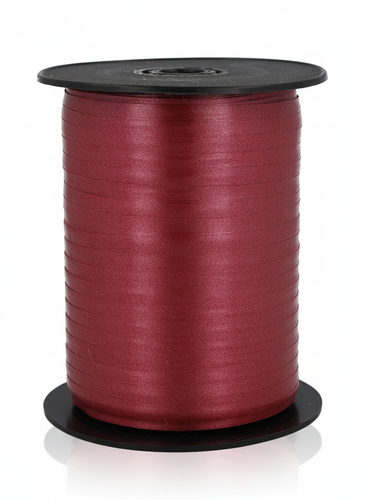 Polyband bordeaux ohne Draht 5mm
