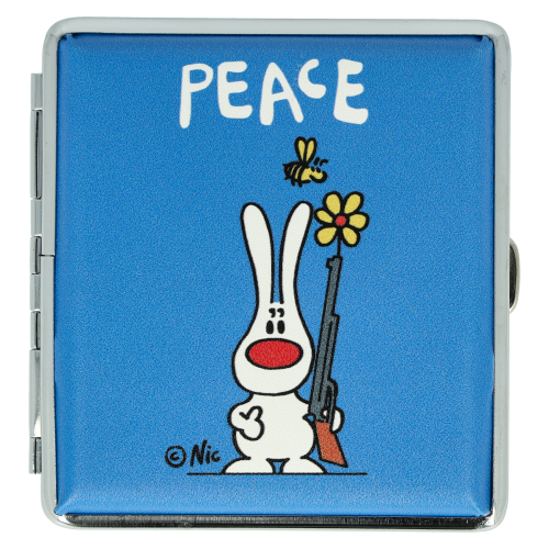 Nic Zigarettenetui Blau Peace Nic Zigarettenetui Blau Peace