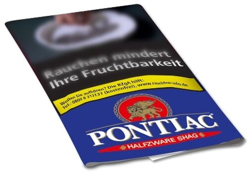 Pontiac Tabak Halfzware Shag 30g Päckchen Feinschnitt