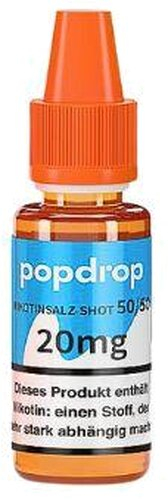 popdrop Nikotinsalzshot 50/50 10ml 20mg/ml popdrop Nikotinsalzshot 50/50 10ml 20mg/ml