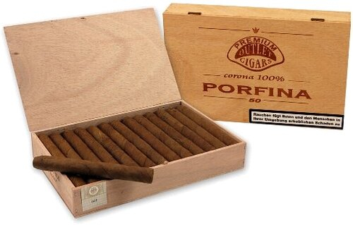 Porfina Corona Sumatra 25 Stück Zigarren Porfina Corona Sumatra 25 Stück Zigarren