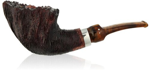Poul Winslow Serie E Pfeife Dunkelrot Nr. 1