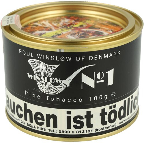 Poul Winslow Pfeifentabak No.1 100g Dose