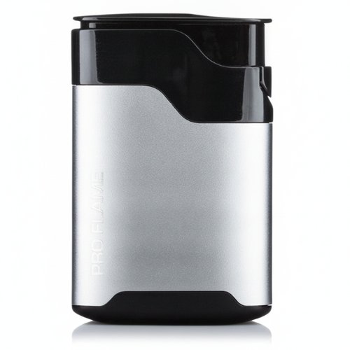 Pro Flame by Bugatti Feuerzeug Wide Flame Silber