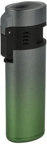 Prof Feuerzeug Jet-Blueflame Color Metall Spray grün 3v5
