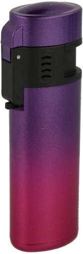 Prof Feuerzeug Jet-Blueflame Color Metall Spray pink 4v5