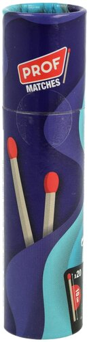Prof Zündhölzer Länge 10cm Blau