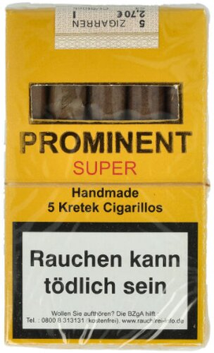 Prominent Super Nelken Zigarillos 5 Stk.
