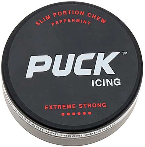 Puck ICING Slim Extreme Strong Chew Bags